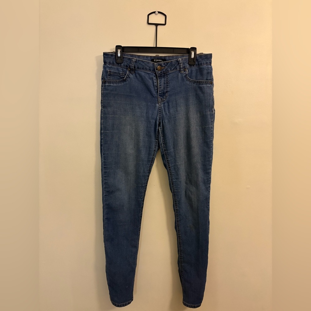 Denim skinny jeans